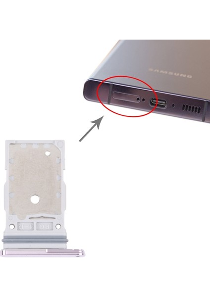 Samsung S23 Ultra Uyumlu Sim Tepsisi Sim Kart Yuvası