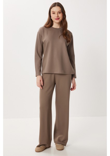 Basic Yumuşak Modal Alt-Üst Takım LXA0009 Vizon fiyatları