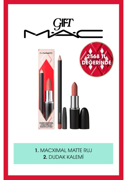 Topsy & Teddy Dudak Kiti | Yılbaşı Koleksiyonu