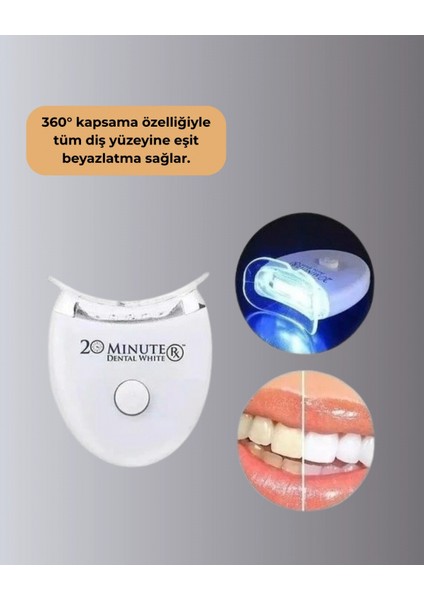 Mavi Işık Teknolojisi Ile Güvenli Diş Beyazlatıcı Sistem modelleri