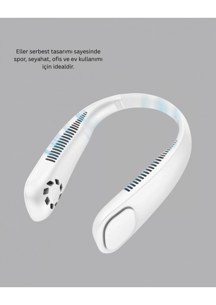 Esnek Silikon Tasarımlı Taşınabilir Kişisel Fan modelleri