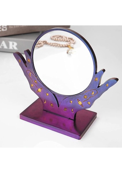 Epoksi Desenli Ayaklı Ayna Kalıbı - Dekoratif Masaüstü Ayna Için Silikon Kalıp modelleri