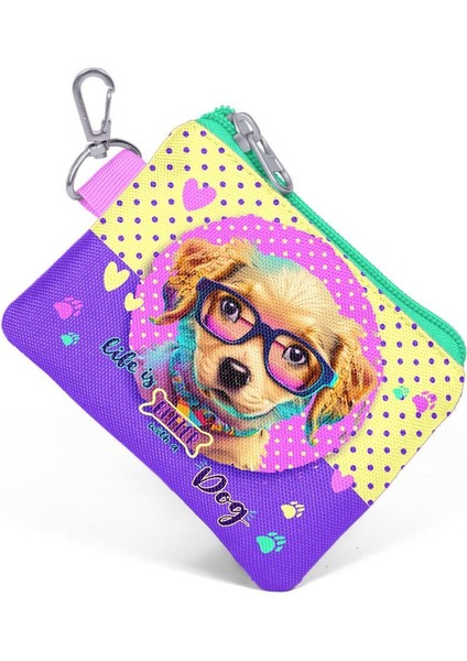 Kids Sarı Pembe Sevimli Köpek Desenli Para Çantası 21881 fiyatları