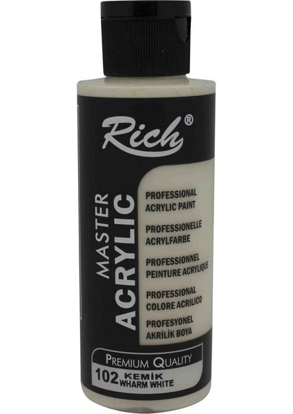 Rich Akrilik Boya Master 120 cc Kemik 120-102