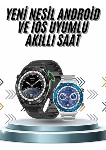 Akıllı Saat 1.62 Inç Ultimate Nabız Sensörlü Sesli Görüşme Yapabilen fiyatları