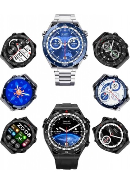 Akıllı Saat 1.62 Inç Ultimate Nabız Sensörlü Sesli Görüşme Yapabilen fırsatları