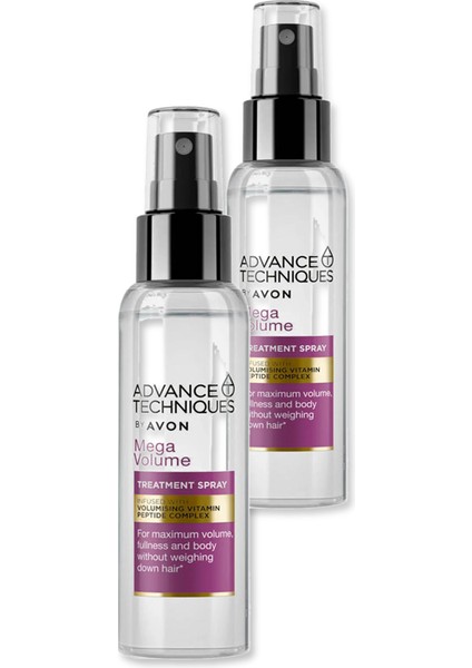 Advanced Techniques Mega Volume Hacim Veren Bakım Spreyi - 100ML Ikili Set