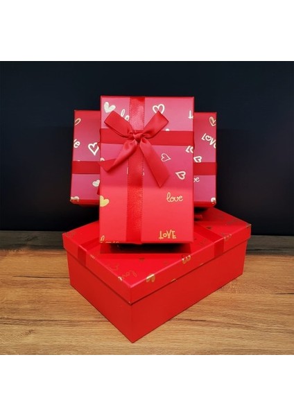 Kırmızı Hediye Kutusu