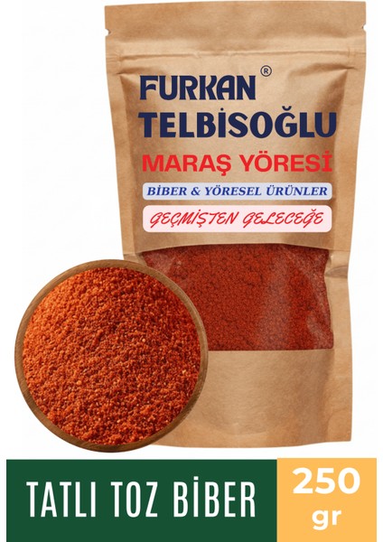 Tatlı Toz Biber ( Organik , Katkısız , Yöresel) 250GR