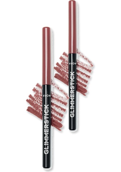 Glimmerstick Dudak Kalemi - Mystery Mauve Ikili Set