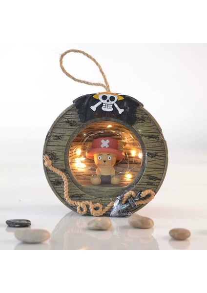 Dekoratif Anime Masa Lambası Gece Lambası LED Işıklı Biblo