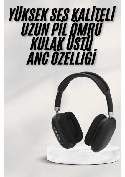 Yeni Nesil Bluetooth Kulaklık Kulak Üstü Anc Özelliği Yüksek Ses Kaliteli fiyatları