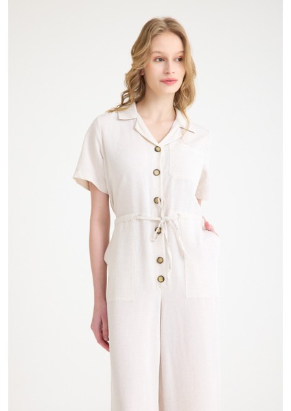 Keten Günlük Tulum