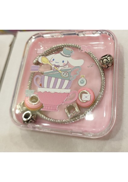 Kuromi ve Cinnamoroll Figürlü Pand. Model Bileklik (1 Adet )