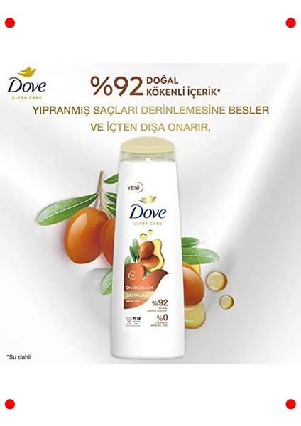Argan Yağlı Onarıcı Saç Bakım Şampuanı 400 ml fırsatları