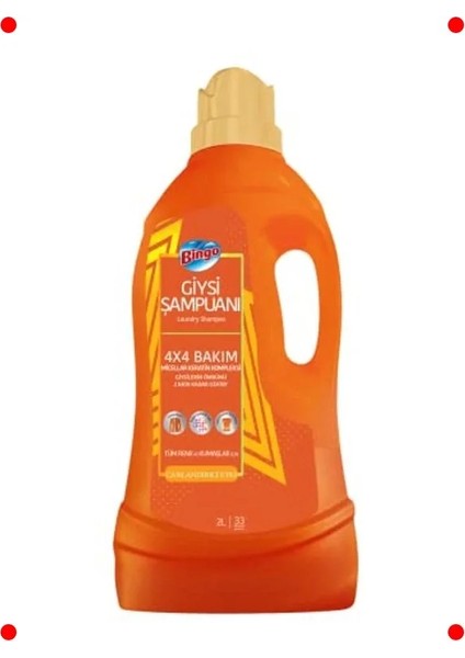 Giysi Şampuanı Canlandırıcı Etki 2 L