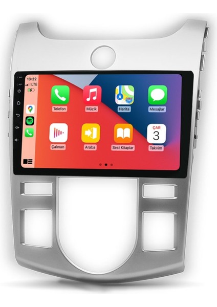 Maitec M-T-C 432 Serisi Kia Cerato 2008 2012 Digital Klima 4+64GB Multimedya Teyp