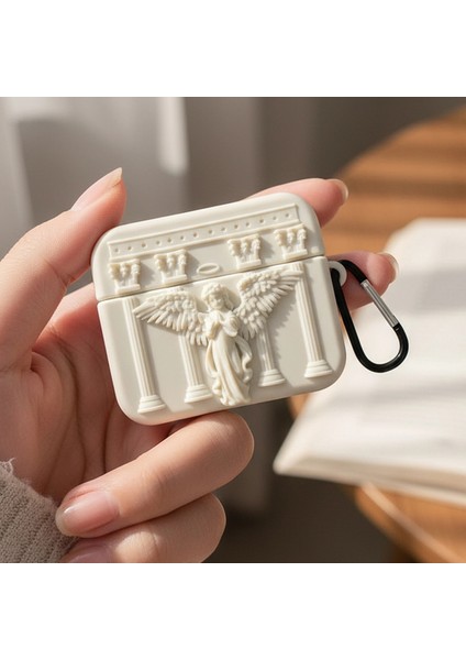Apple Airpods Pro 3 Kılıf Antik Melek Bej