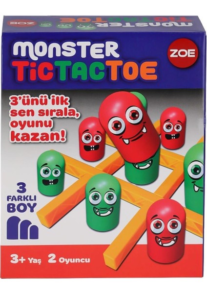 Buğz 35009 Zoe Tic Tac Toe -Ks Game