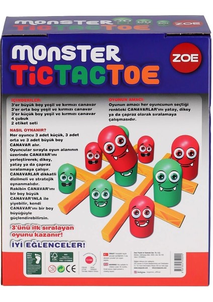 Buğz 35009 Zoe Tic Tac Toe -Ks Game fiyatları