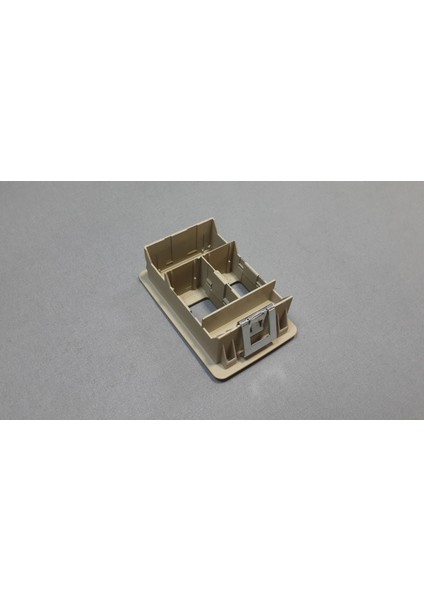 Vw Lupo 6x 1999-2006 Cam Düğme Çerçevesi Ön Sol Ikili Bej modelleri