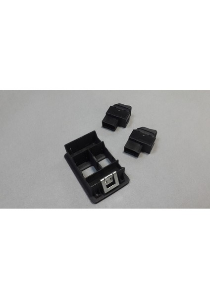 Seat Arosa 6h 97-04 Cam Düğme + Çerçeve Ön Sol Takım Siyah modelleri