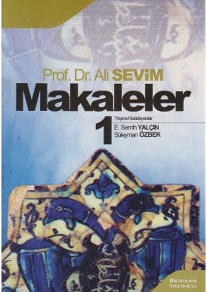 Makaleler 1 (Ali Sevim)