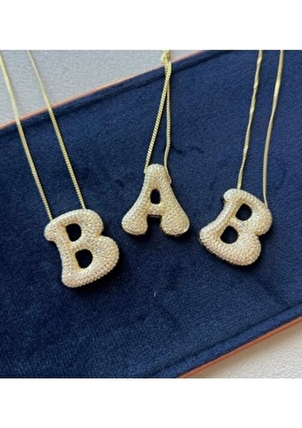 Hailey Bieber Harfleri Seç 925 Ayar Gümüş