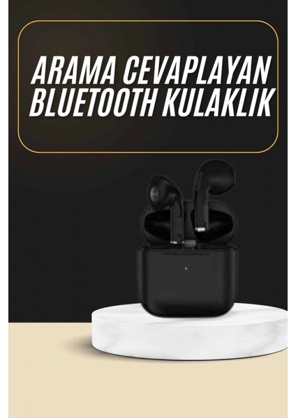En Çok Tercih Edilen Bluetooth Kulaklık Mikrofonlu Silikonsuz Dokunmatik Kontrol