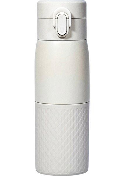 Beyaz Çelik Termos 380 ml – Şıklık, Sağlık ve Fonksiyonellik Bir Arada!