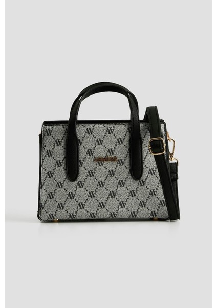 Çanta Noktalı 25YD7363 Gri