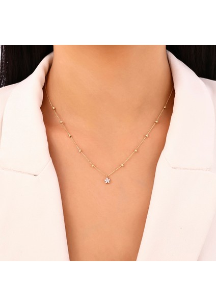 Yıldız Figürlü Altın Kolye - 14K modelleri