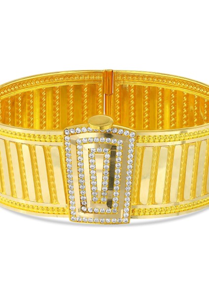 Altın Kelepçe Bilezik - 14K modelleri