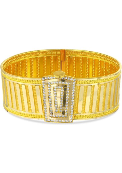 Altın Kelepçe Bilezik - 14K indirimleri