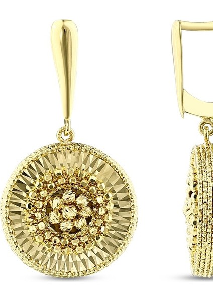 Tasarım Altın Küpe - 14K fiyatları