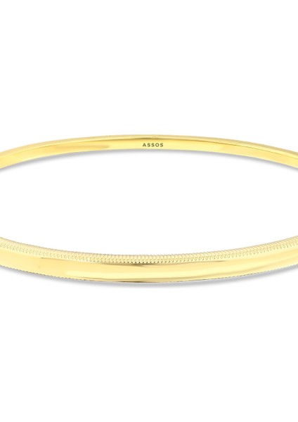 Altın Kelepçe Bilezik - 14K indirimleri