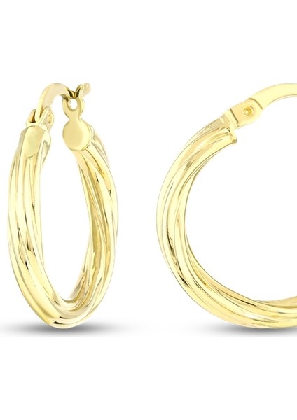 Altın Halka Küpe - 14K fiyatları