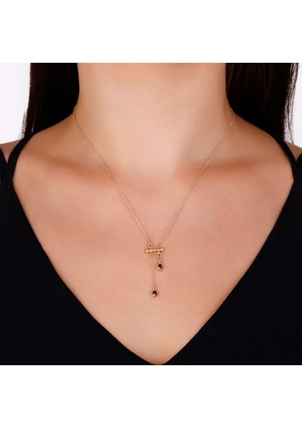 Altın Tasarım Kolye - 14K modelleri