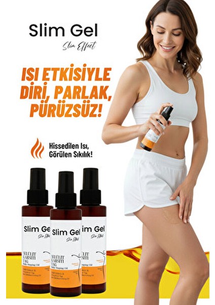 Selülit Karşıtı – Sıkılaştırıcı & Pürüzsüzleştirici Nemlendirici Vücut Bakım Yağı