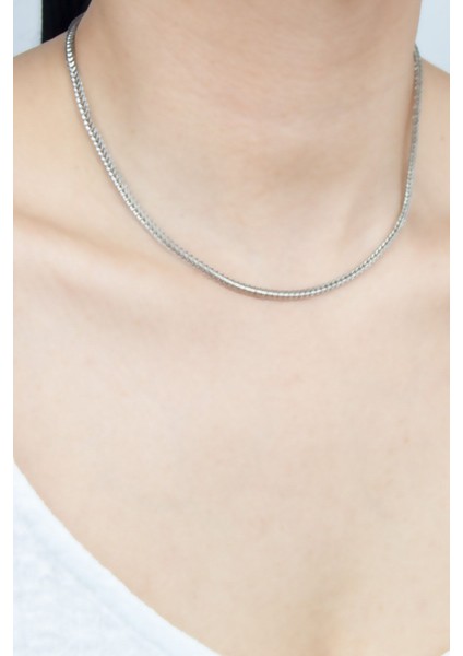 Klasik Gümüş Renk Kolye fiyatları