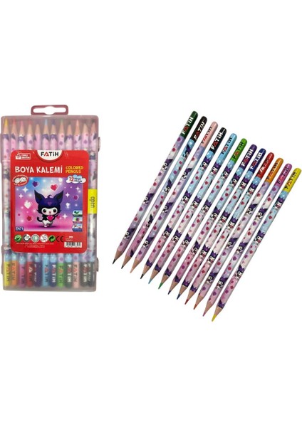 Hello Kids Kuru Boya 12 Renk Çantalı