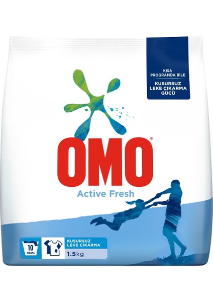 Omo Matik 1,5kg Active Fresh 3 Adet