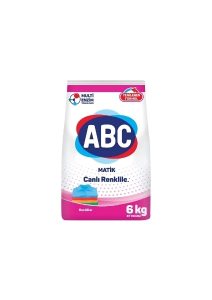 Matik 6kg Color 4 Adet