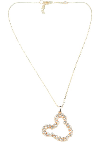 Zirkon Taş Uçlu Ince Zincir Gold Kolye modelleri