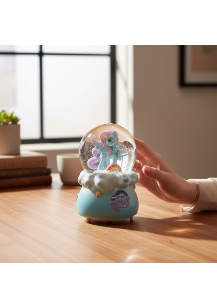 My Little Pony Unıcorn Büyük Boy Püskürtmeli Müzikli Işıklı Kar Küresi