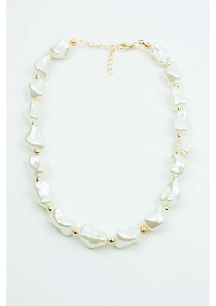 Barok Inci Gold Detay Kadın Kolye fiyatları