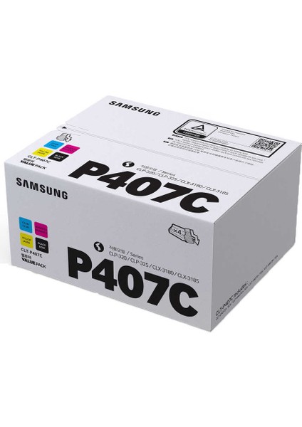 CLT-P407C-HP SU389A Orijinal Toner Paketi