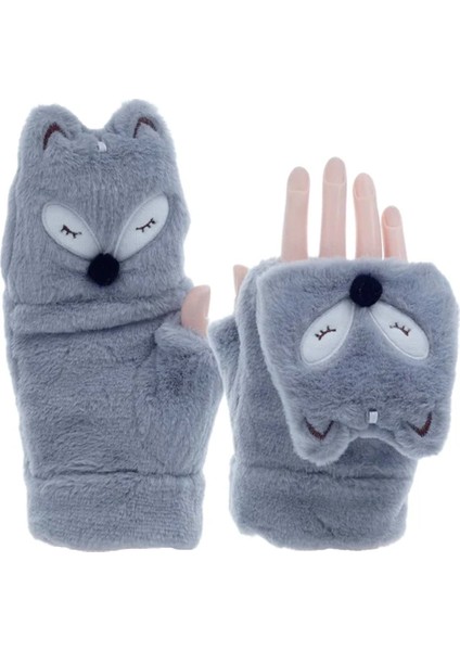 Sevimli Tilki Kışlık Eldiven