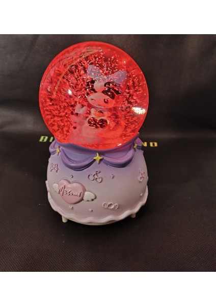 Kuromi Figürlü Orta Boy Işıklı Sesli Kar Küresi fiyatları