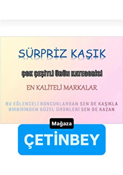 sürpriz kaşık (1 kaşık)